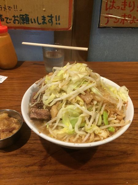「アブラカラメ200g」@ラーメン荘 歴史を刻め 新栄店の写真
