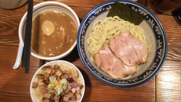 「特製つけ麺大盛」@らーめん木尾田の写真