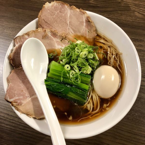 「【限定】特製生姜醤油そば ￥1100」@花笑み中華そば かれんの写真