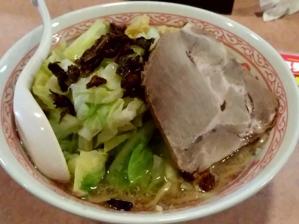 「塩キャベふじ麺(中盛・260g)790円→700円」@特級豚骨 中華そば湊生の写真