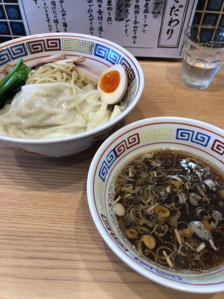 「つけ麺 大盛り」@ほっこり中華そば もつけの写真