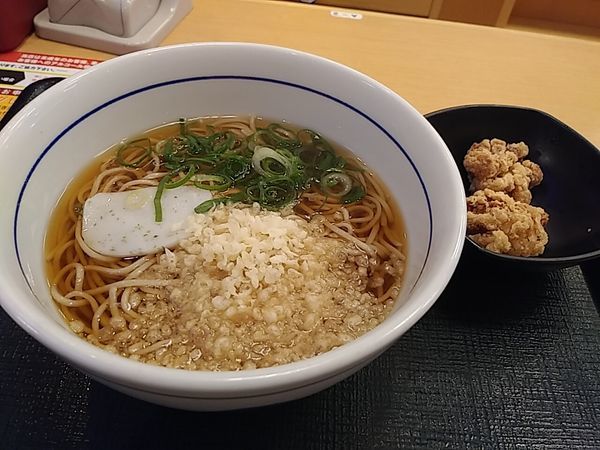 「朝そば」@なか卯 千駄木店の写真