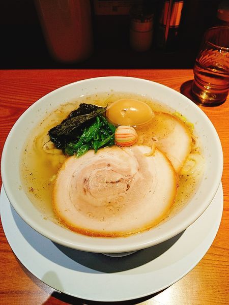 「らぁめん（塩）」@らぁめん 生姜は文化。の写真