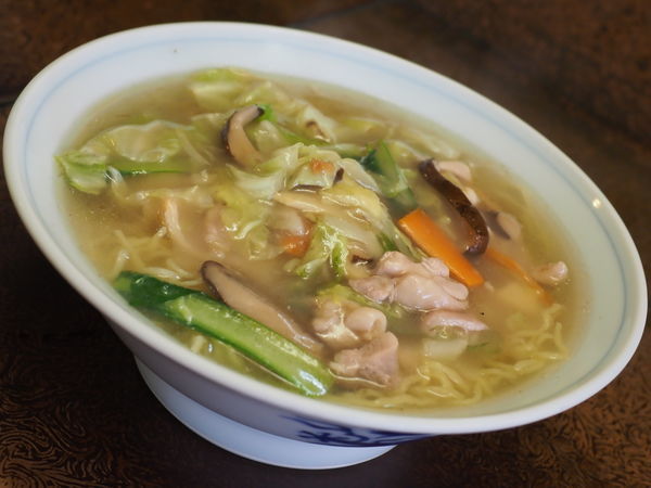 「とりうま煮そば（塩味）」@盛華園 材木座店の写真