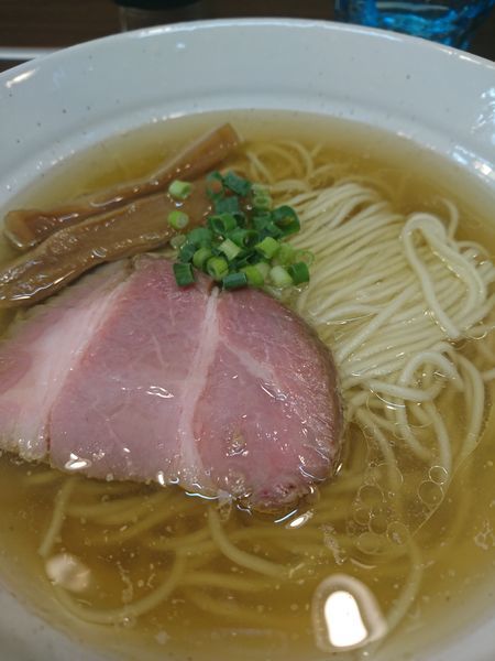 「塩中華そば」@中華そば さわの写真