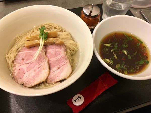 「鶏つけそば」@らぁ麺 やまぐちの写真