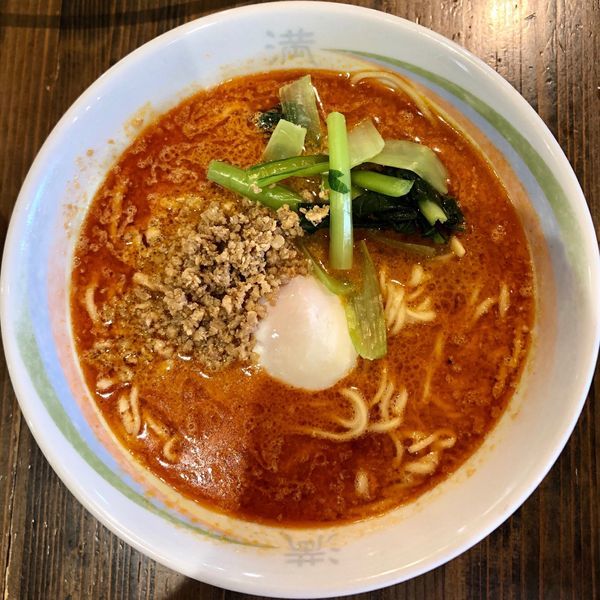 「担々湯麺 (900円)」@満正苑 与次郎本店の写真