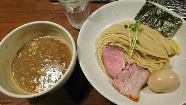 「味玉濃厚豚骨魚介つけめん(950円)」@麺処 はら田の写真