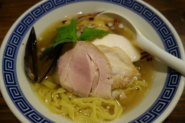 「貝だし塩そば」@だし廊 -DASHIRO-の写真