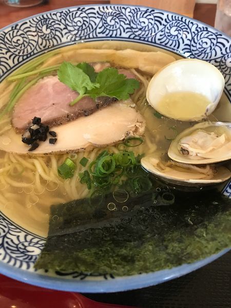「いわい鶏はまぐり塩ラーメン」@SAMURAI桃太郎の写真