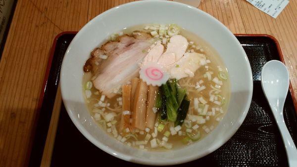 「【若武者】塩中華そば¥730-」@日本橋ふくしま館 MIDETTE ミデッテの写真