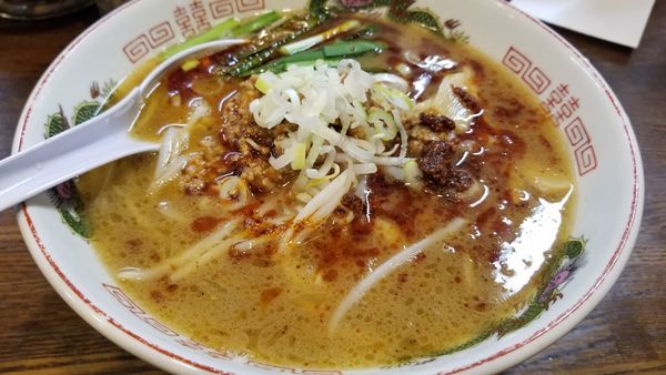 「5月限定　おい、台湾らぁめん食わねぇか？　辛口」@らあめん 寸八 総本店の写真