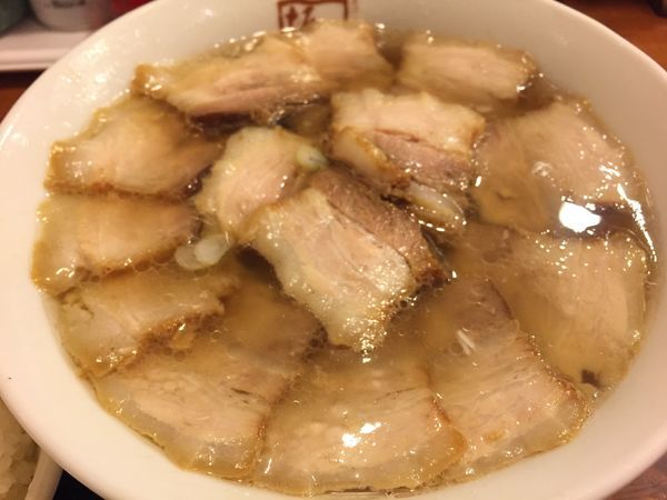 「チャーシュー麺」@喜多方 坂内食堂 京都店の写真