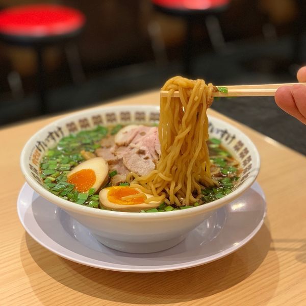 「肉ニラそば」@肉そば けいすけ 錦糸町店の写真