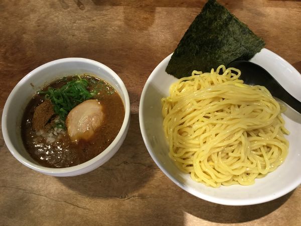 「魚介豚骨つけ麺（大） 800円」@小杉つけめん夢番地の写真