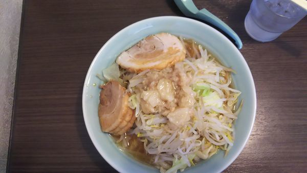 「ラーメン小(脂増し)」@かじろうramen7の写真
