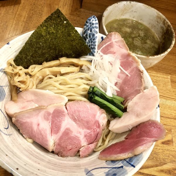 「つけそば煮干し肉増し ￥1080」@中華そば きなりの写真