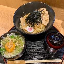 油そば＋ネギ飯セット 730円
