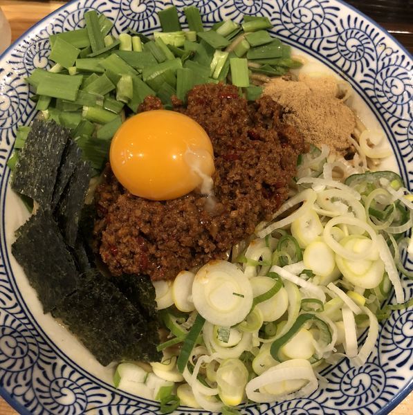 「台湾まぜそば 大盛」@自家製麺 竜葵の写真