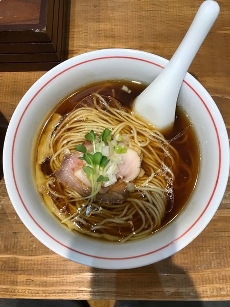 「軍鶏そば 800円」@麺尊 RAGEの写真