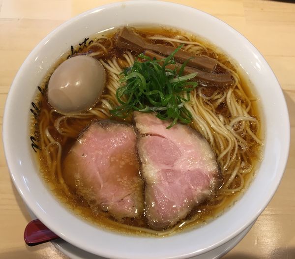 「醤油煮玉子  中盛」@麺庵ちとせの写真