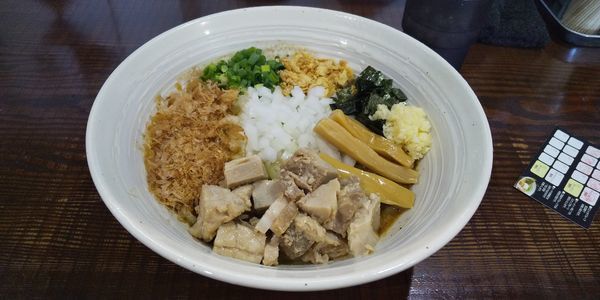 「味噌まぜそば」@二代目 むじゃきの写真