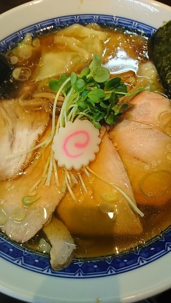 「ワンタンチャーシューメン」@白河手打ち中華そば  tenの写真