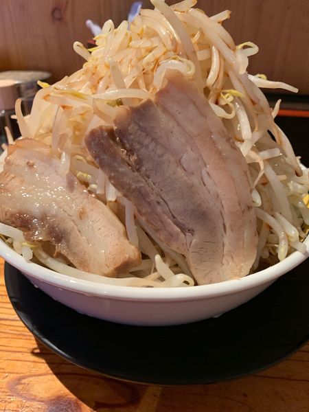 「ラーメン 並 200g」@ラーメン どかいち 福山曙店の写真