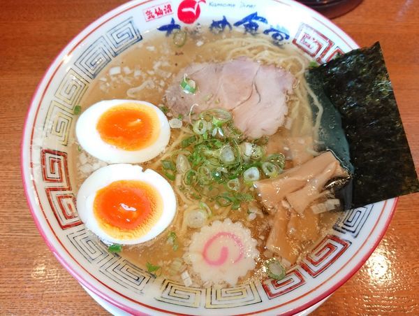「かもめラーメン味玉のせ・潮味」@気仙沼 かもめ食堂の写真
