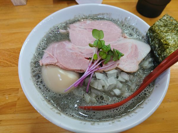 「ヤバニボ　塩」@めんや天夢の写真