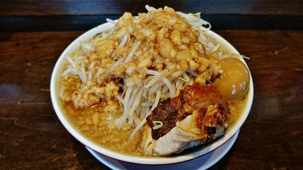 「味玉ラーメン400㌘」@らーめん男盛の写真