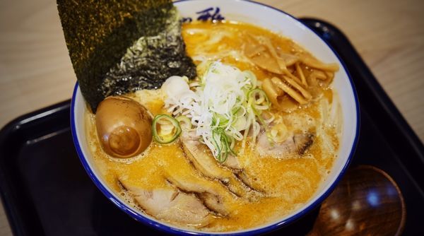 「焼味噌+チャーシュー玉子トッピング」@麺や 雅 埼玉川口店の写真