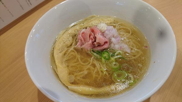 「金目鯛ラーメン、金目鯛茶漬け」@らぁ麺 鳳仙花の写真