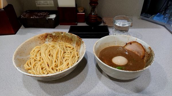 「つけ麺味玉」@麺屋 白頭鷲の写真