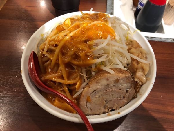 「フュージョン」@火の豚 立川ラーメンスクエア店の写真