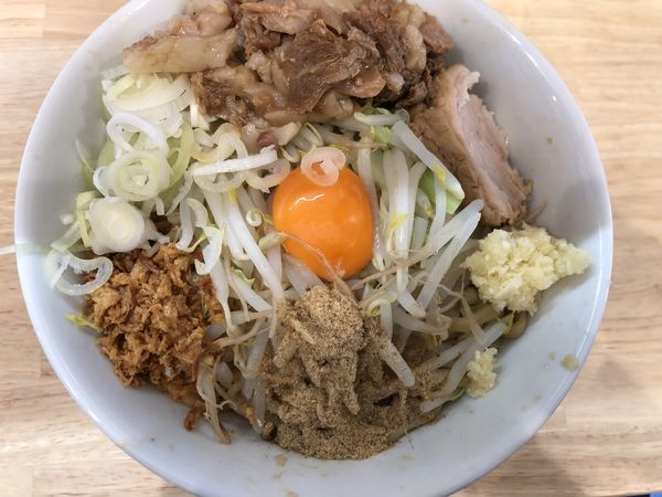 「油そば」@ラーメン 他力也の写真