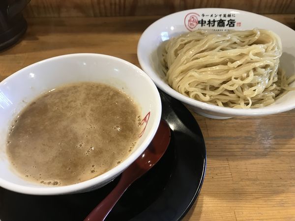 「鶏豚骨つけ麺」@GAGA 中村商店の写真