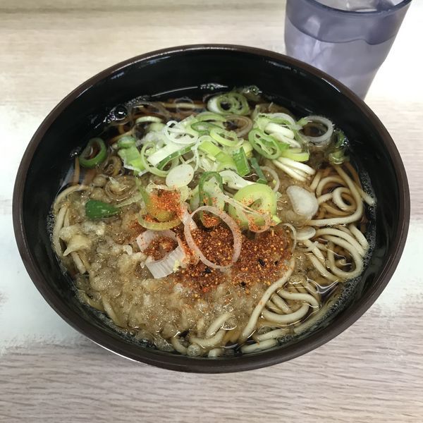 「たぬき（￥300）」@信濃路 平和島店の写真