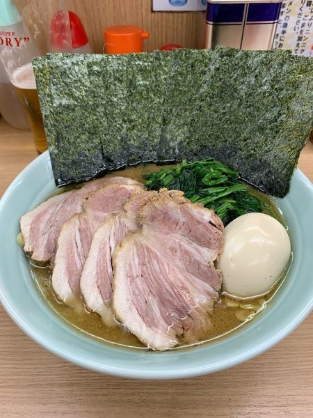 「特」@横浜ラーメン 武蔵家 明大前店の写真