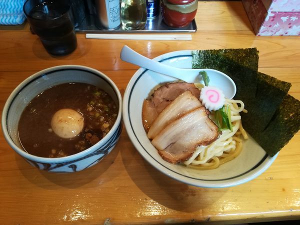 「特製濃厚魚介つけ麺(1,050円)」@蕾 煮干 分家の写真