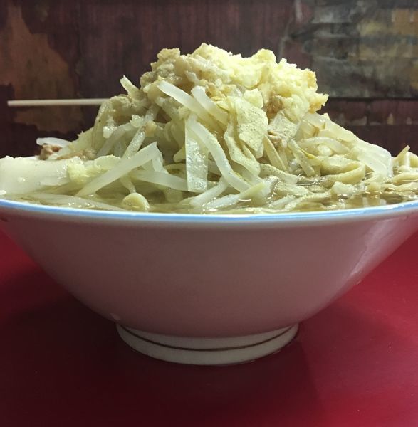 「小ラーメン ヤサイ  ニンニク  アブラ」@ラーメン二郎 目黒店の写真