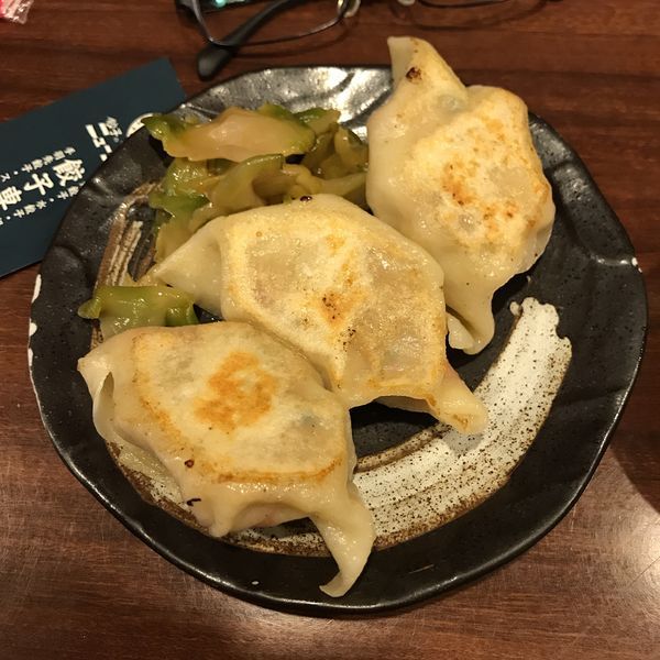 「激辛餃子(焼) 3個」@餃子のニューヨークの写真