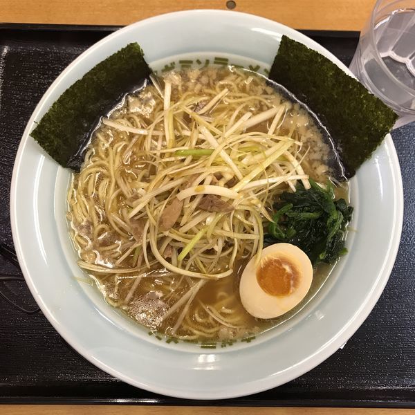 「ネギラーメン」@ラーメンショップ椿 稲城店の写真
