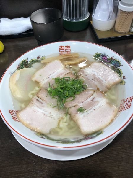 「中華そば780円」@自家製麺中華そば 番家の写真