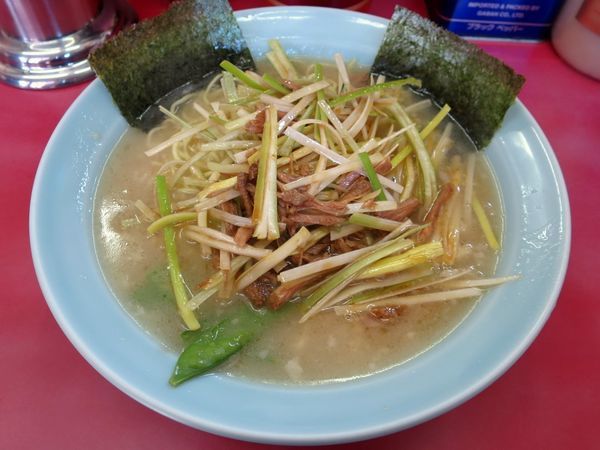 「ネギラーメン ７５０円 ※麺硬め」@ラーメンショップ 羽村店の写真