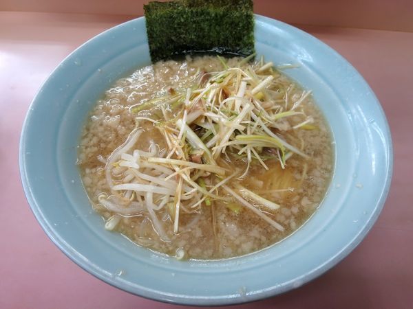 「ねぎらーめん ７００円 ※麺硬め」@ラーメンショップ 緑ヶ丘店の写真