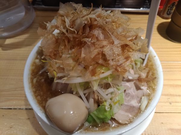 「節麺 (チャーシュー・味玉)」@麺屋 本日も晴天ですの写真