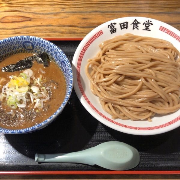 「濃厚つけ麺（850円）」@松戸中華そば 富田食堂の写真