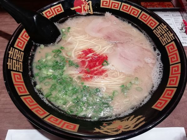 「豚骨ラーメン」@一蘭 アトレ上野 山下口店の写真