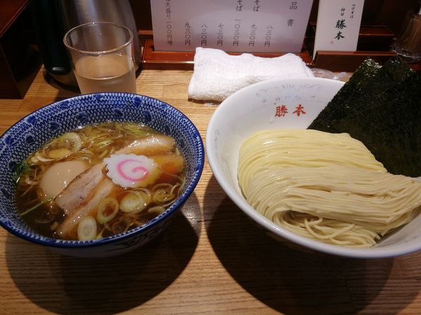 「特製清湯つけそば」@つけそば 神田勝本の写真